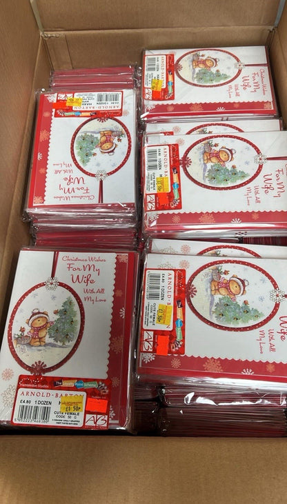 Greeting Cards Job Lot 1000 Christmas Birthday Other Occasions Bulk Wholesale