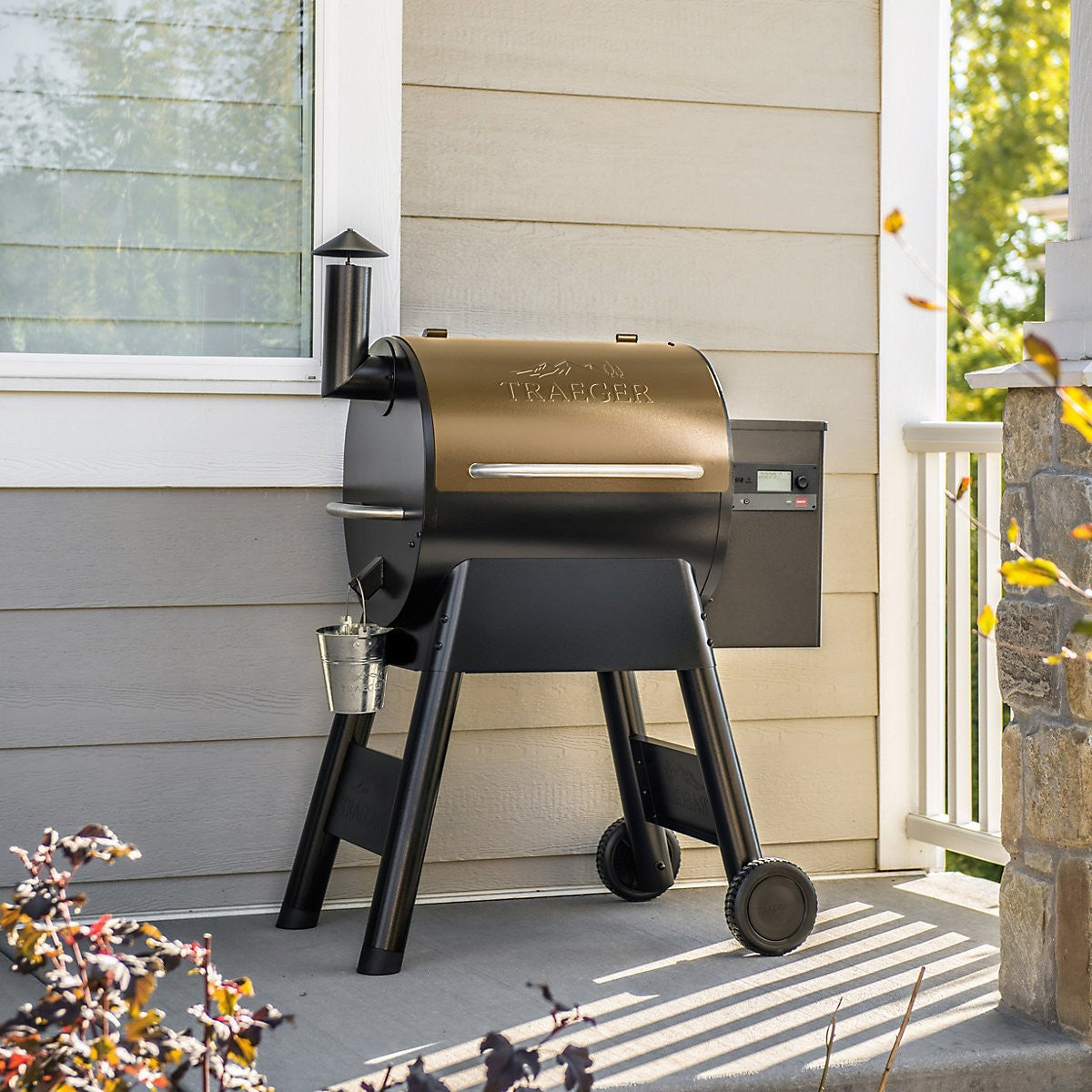 Traeger Pro 575 Bronze Wood Burning Grill