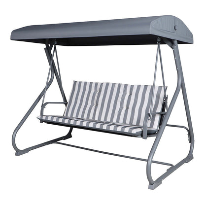 Colorado Grey Metal Swing Chair