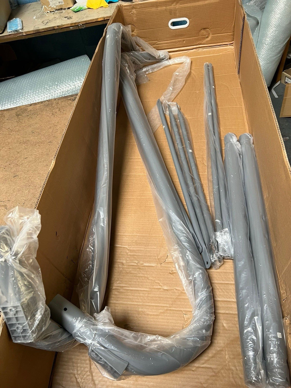 Colorado Grey Metal Swing Chair