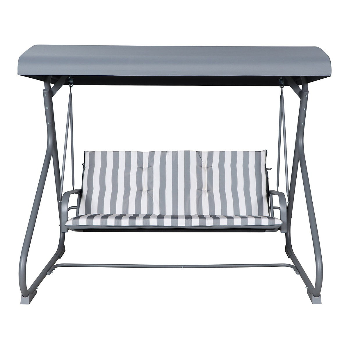 Colorado Grey Metal Swing Chair