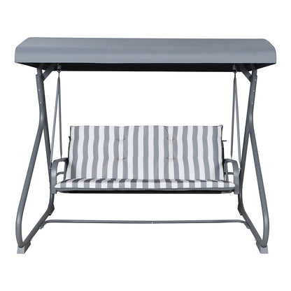 Colorado Grey Metal Swing Chair