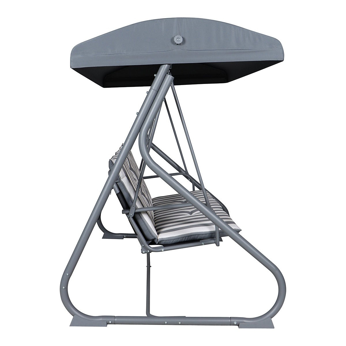 Colorado Grey Metal Swing Chair