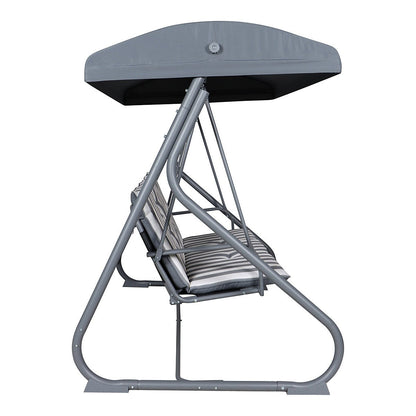 Colorado Grey Metal Swing Chair