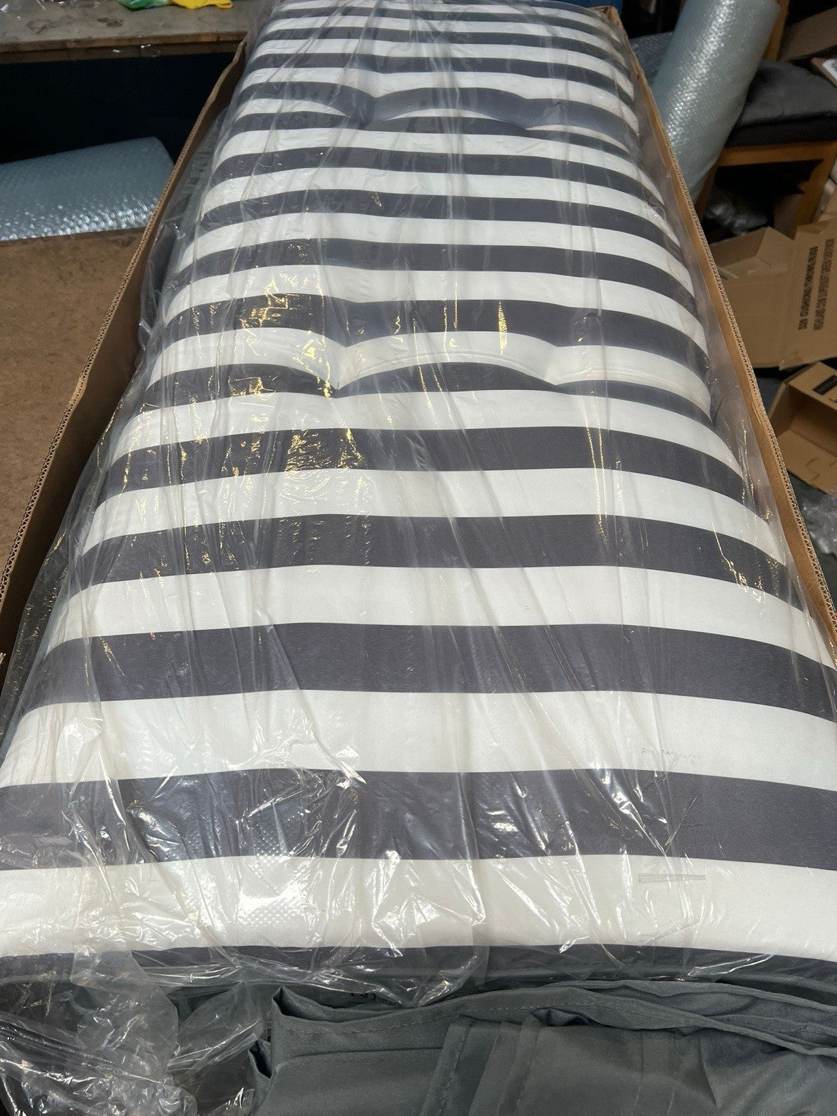 Colorado Grey Metal Swing Chair