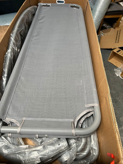 Colorado Grey Metal Swing Chair