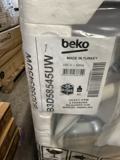 Beko B3D58545UW 8kg/5kg Freestanding Condenser Washer Dryer - White