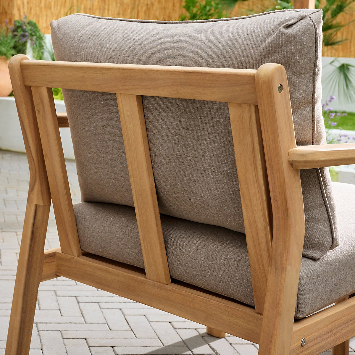 GoodHome Riveo Natural 4 Seater Coffee Set RRP £475