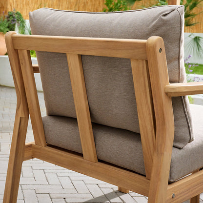 GoodHome Riveo Natural 4 Seater Coffee Set RRP £475