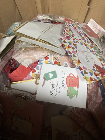 Seasonal Gift Bags Joblot Wholesale Overstock 500 Bags