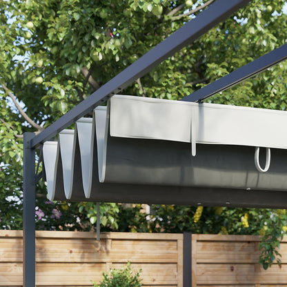 Klikstrom Alizé Square Pergola, (W)3m x (D)2.9m x (H)2.33m RRP £375