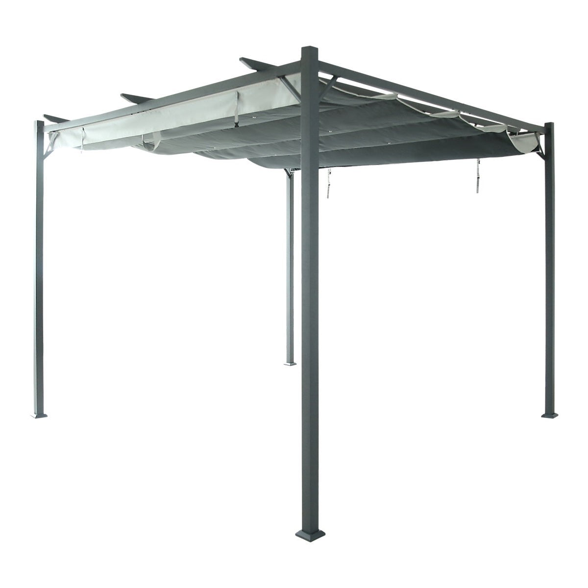 Klikstrom Alizé Square Pergola, (W)3m x (D)2.9m x (H)2.33m RRP £375