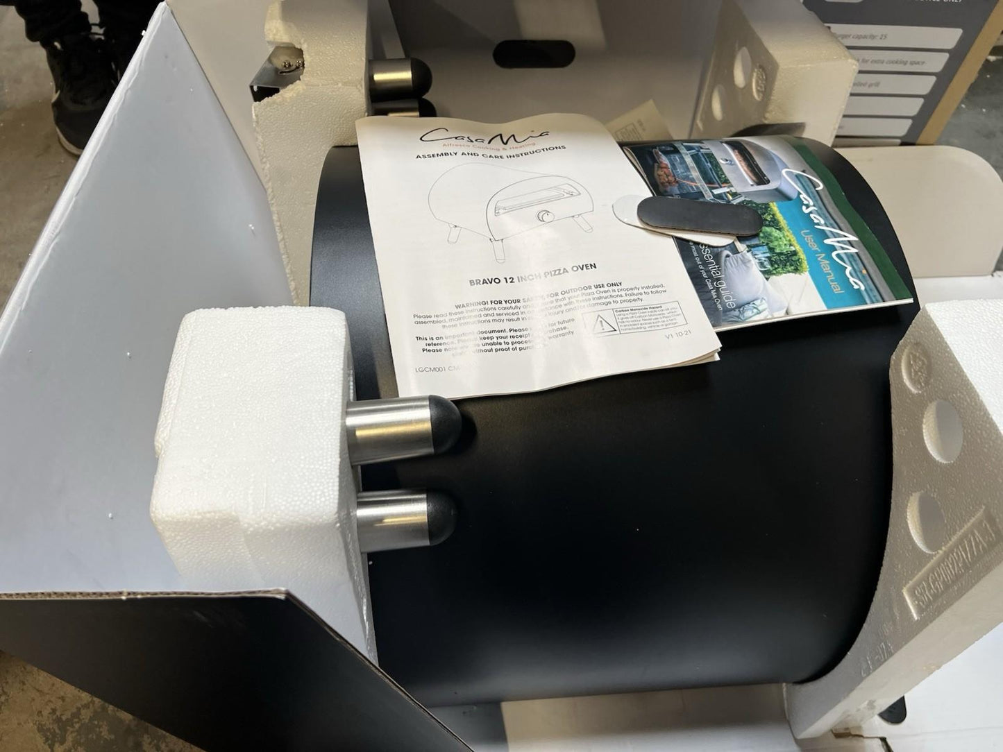 Casa Mia Bravo - 12 Inch Outdoor Gas Pizza Oven