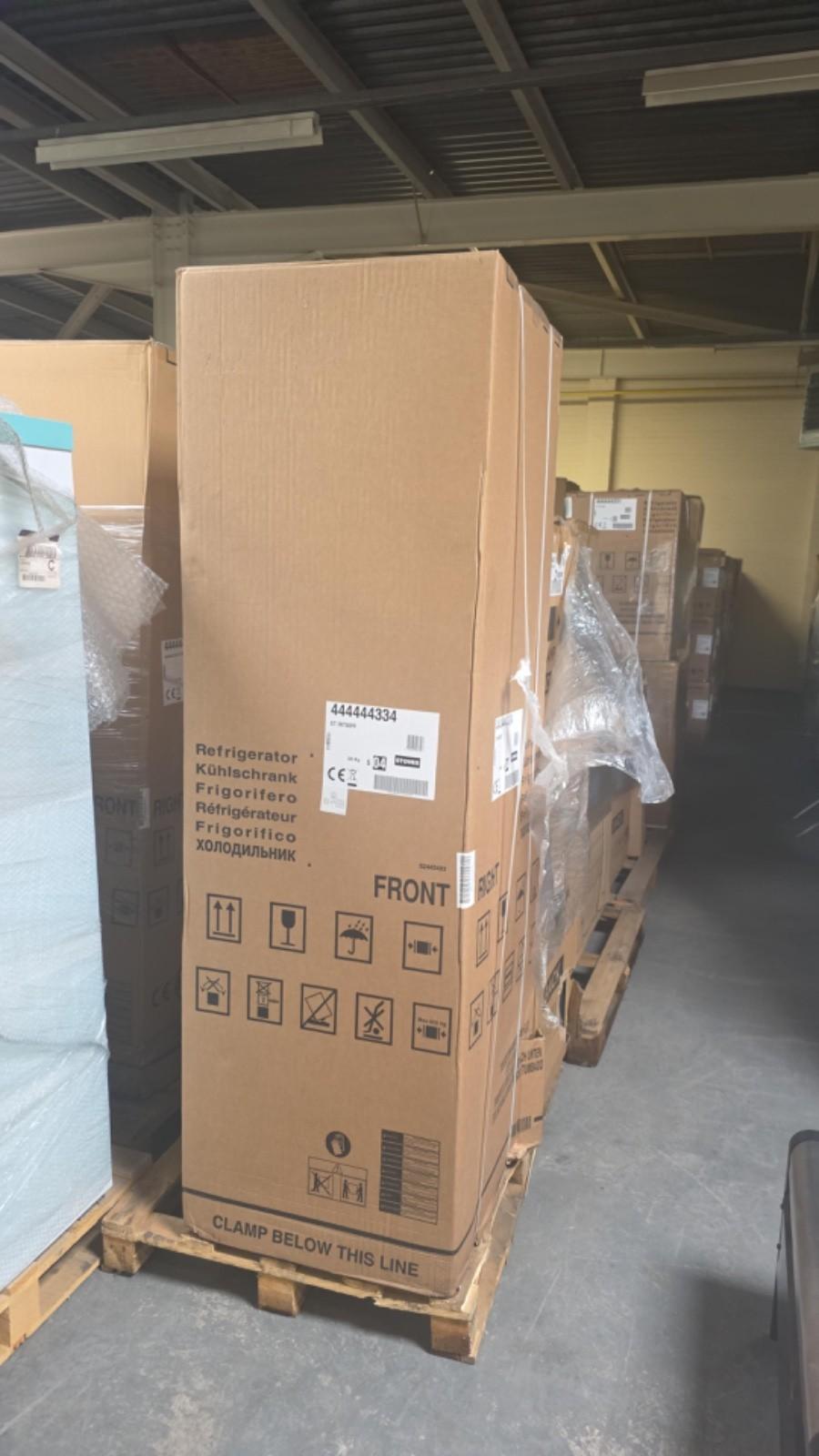 Stoves 444444334 White Int50ff 60cm Fridge Freezer