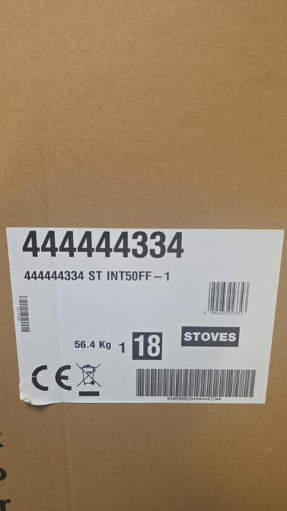 Stoves 444444334 White Int50ff 60cm Fridge Freezer