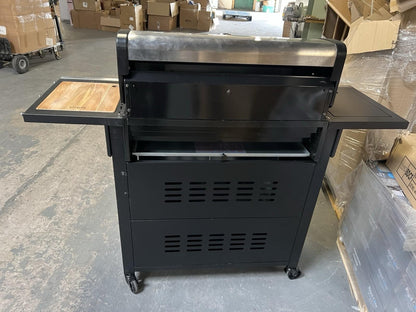 Outback Meteor Stainless Steel 6 Burner Hybrid Gas & Charcoal BBQ RRP £599.99