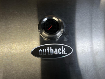 Outback Meteor Stainless Steel 6 Burner Hybrid Gas & Charcoal BBQ RRP £599.99