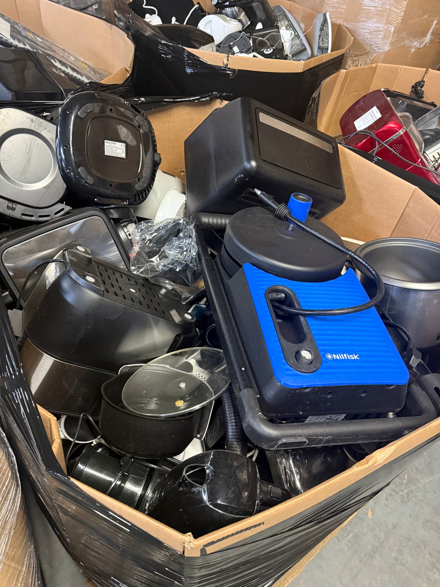 Mixed Loose Electrical Return Pallet Joblot Wholesale Stock Untested Returns