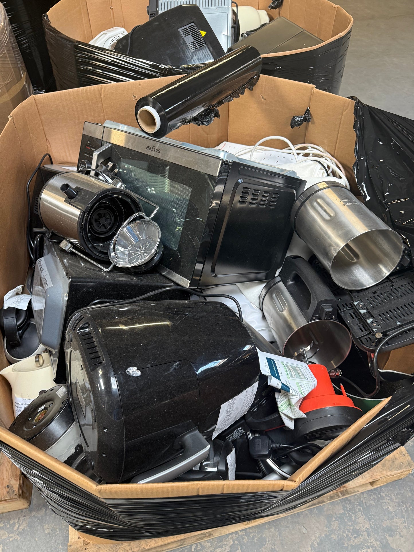 Mixed Loose Electrical Return Pallet Joblot Wholesale Stock Untested Returns