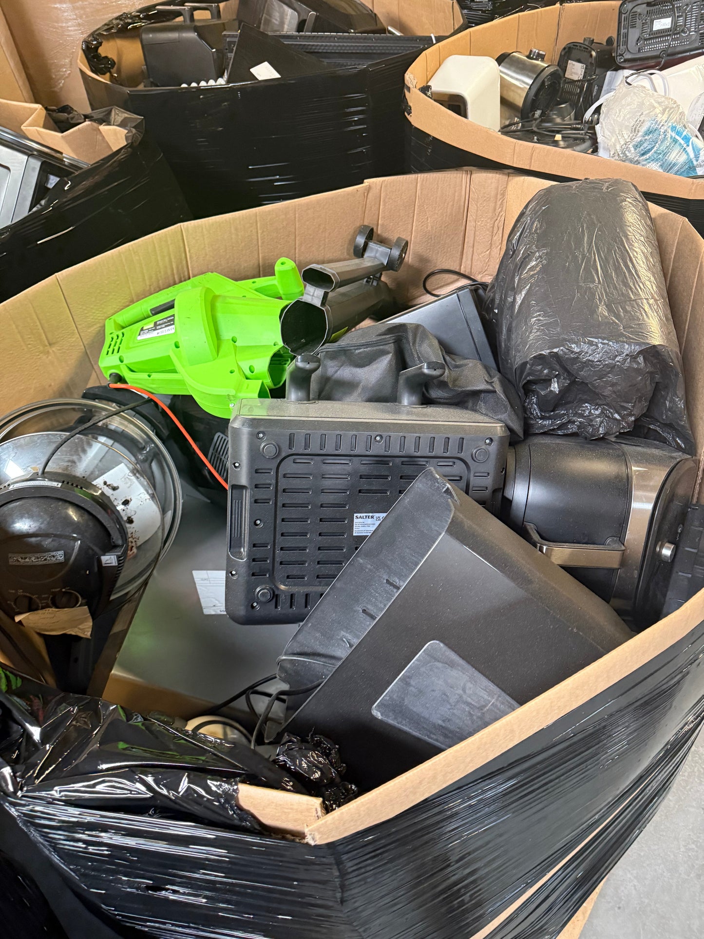 Mixed Loose Electrical Return Pallet Joblot Wholesale Stock Untested Returns