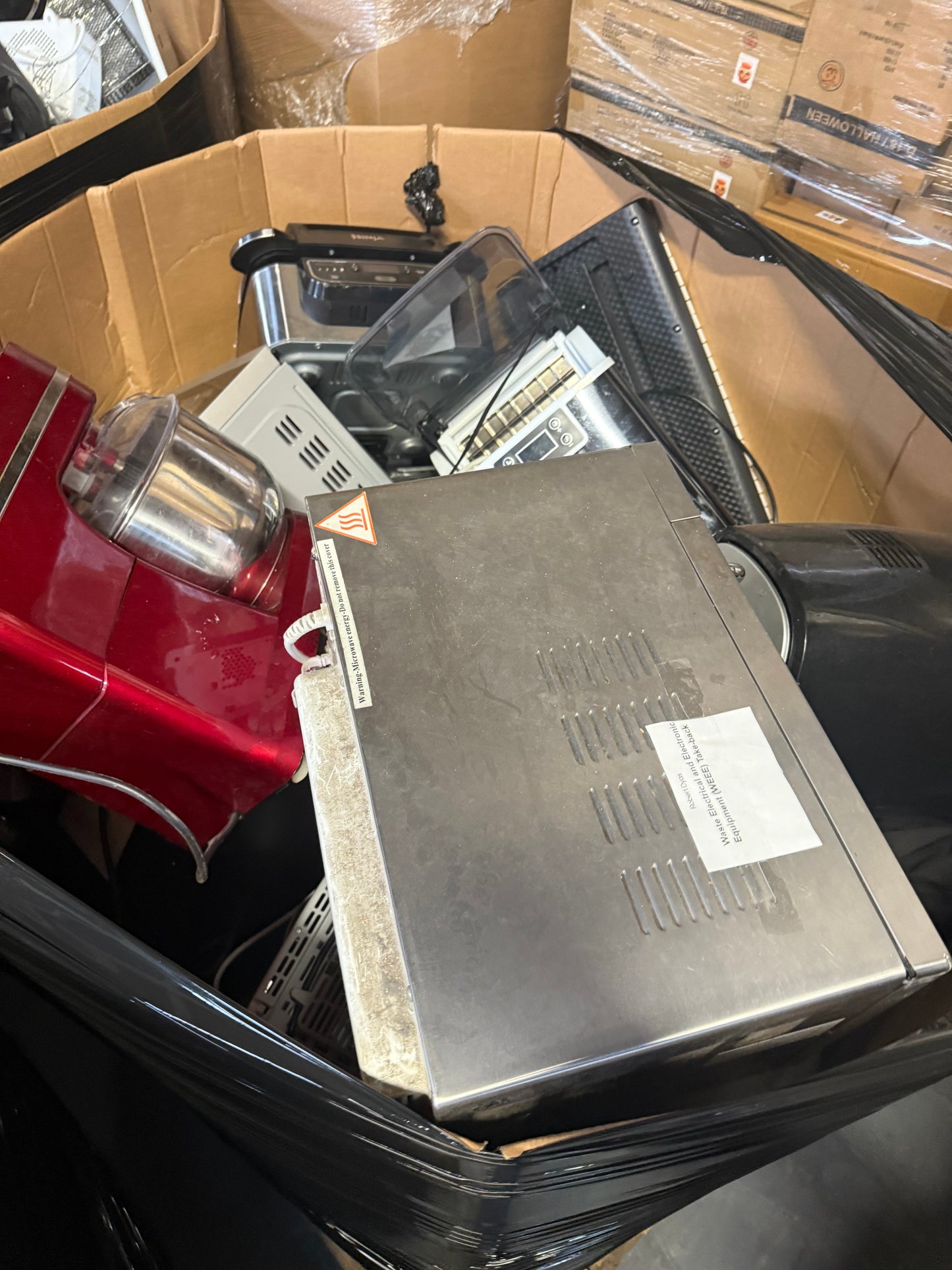 Mixed Loose Electrical Return Pallet Joblot Wholesale Stock Untested Returns