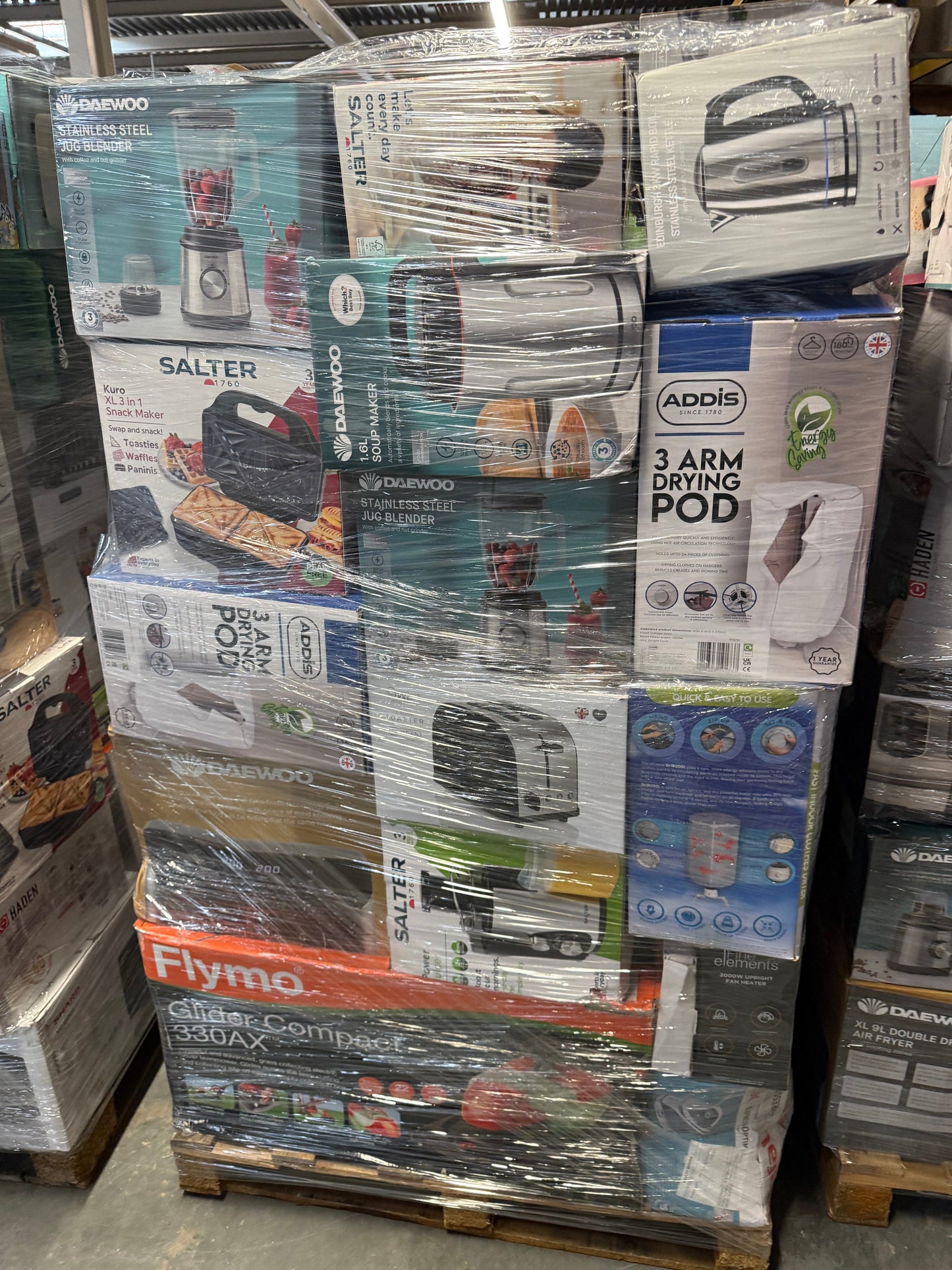 Mixed Electrical Return Pallet Joblot Wholesale Stock Untested Returns