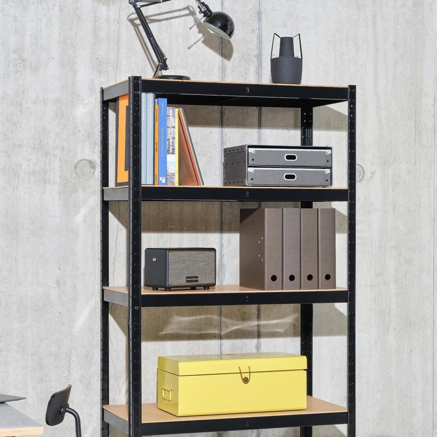 G-Rack Garage Shelving Racking Unit 5 Tier 180cm x 120cm x 45cm (875kg Per Rack)