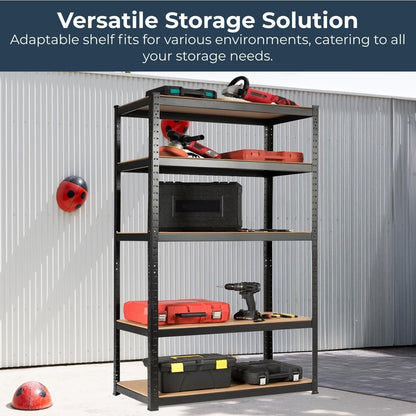 G-Rack Garage Shelving Racking Unit 5 Tier 180cm x 120cm x 45cm (875kg Per Rack)