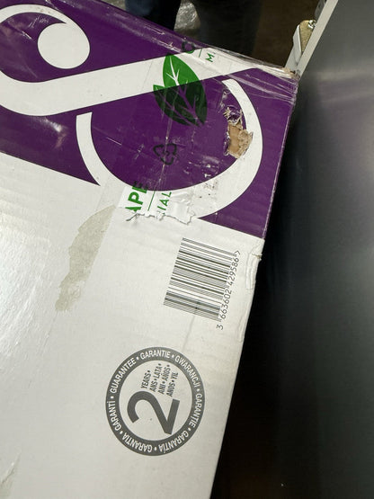 Cooke & Lewis CLPYSTa Built-in Single Pyrolytic Oven - Brushed Black & Grey