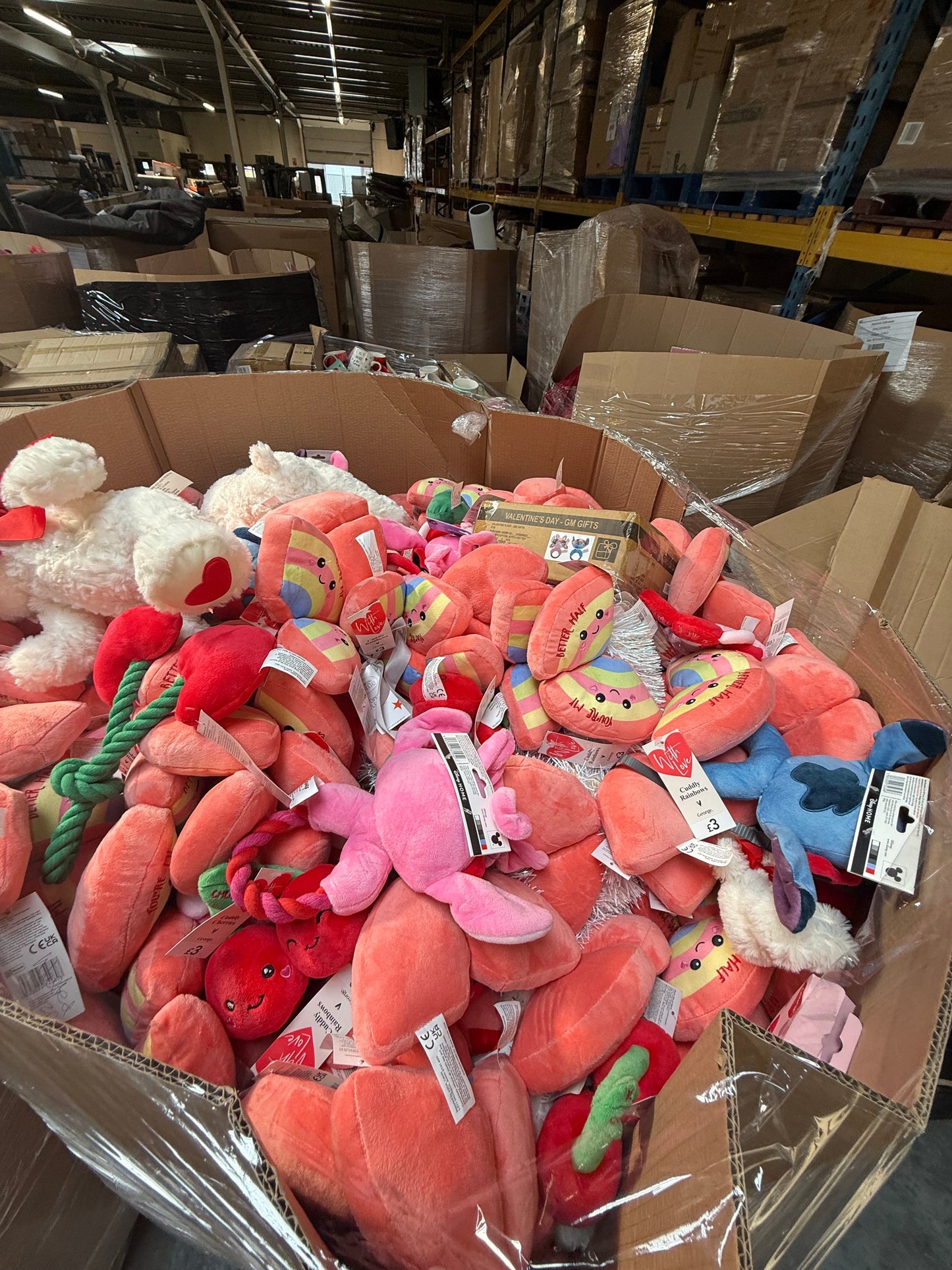 Seasonal Soft Toys Bulk Pallet New Overstock No